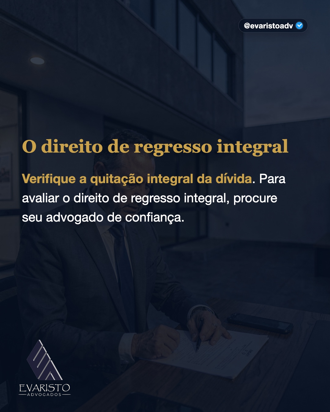 Arte 5 — O direito de regresso integral