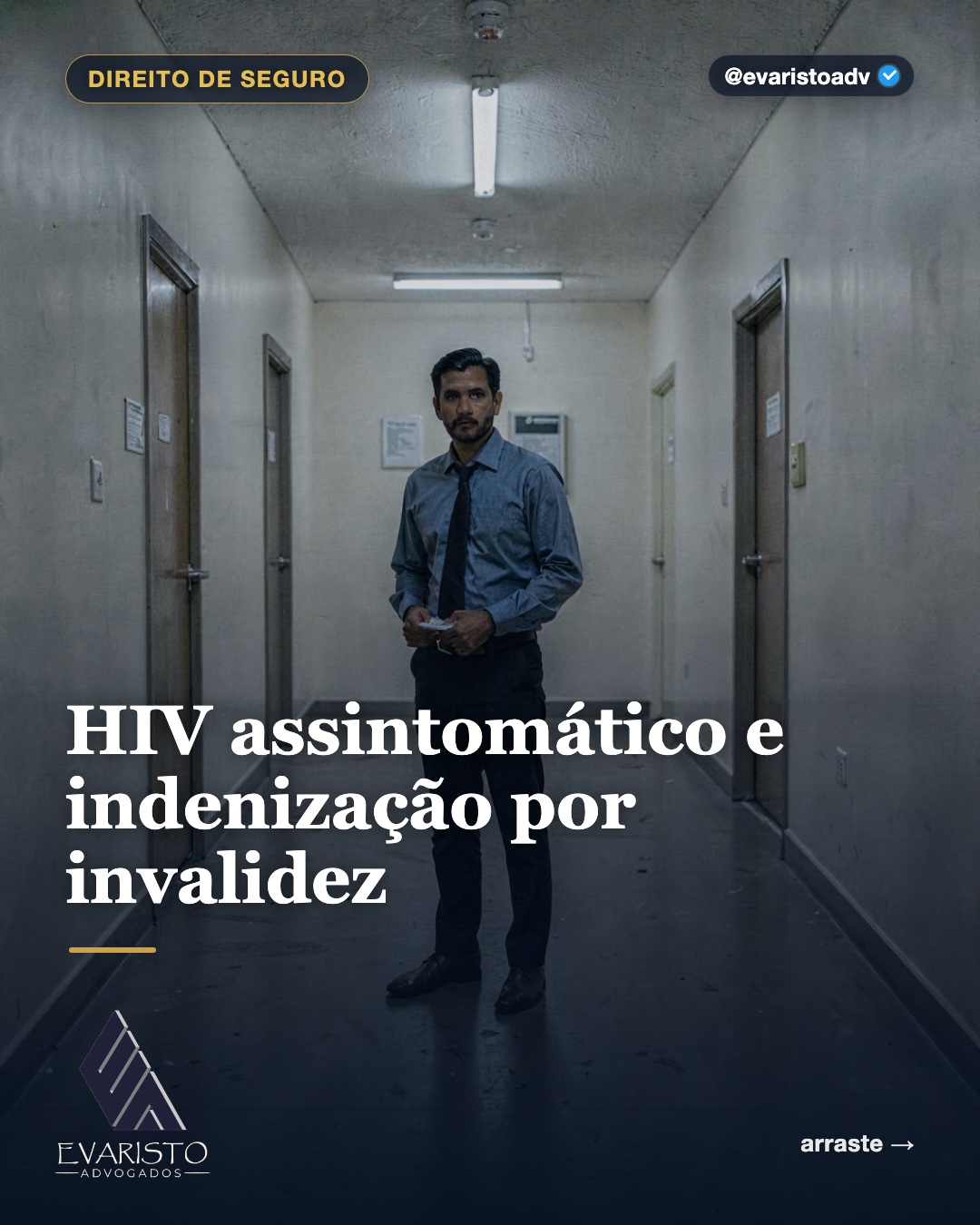 Capa do carrossel — HIV assintomático e indenização por invalidez