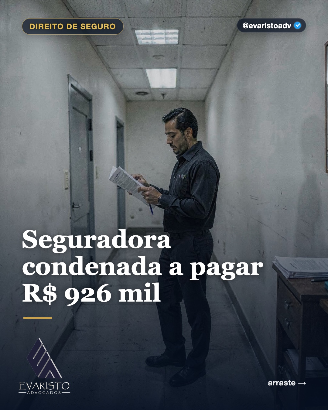 Capa do carrossel — Seguradora condenada a pagar R$ 926 mil