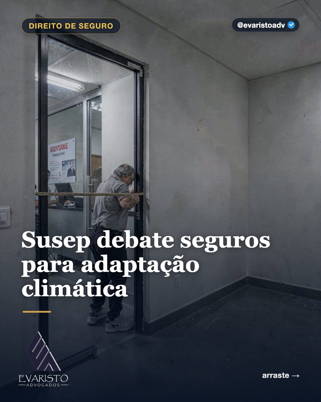 Capa do carrossel — Susep debate seguros para adaptação climática