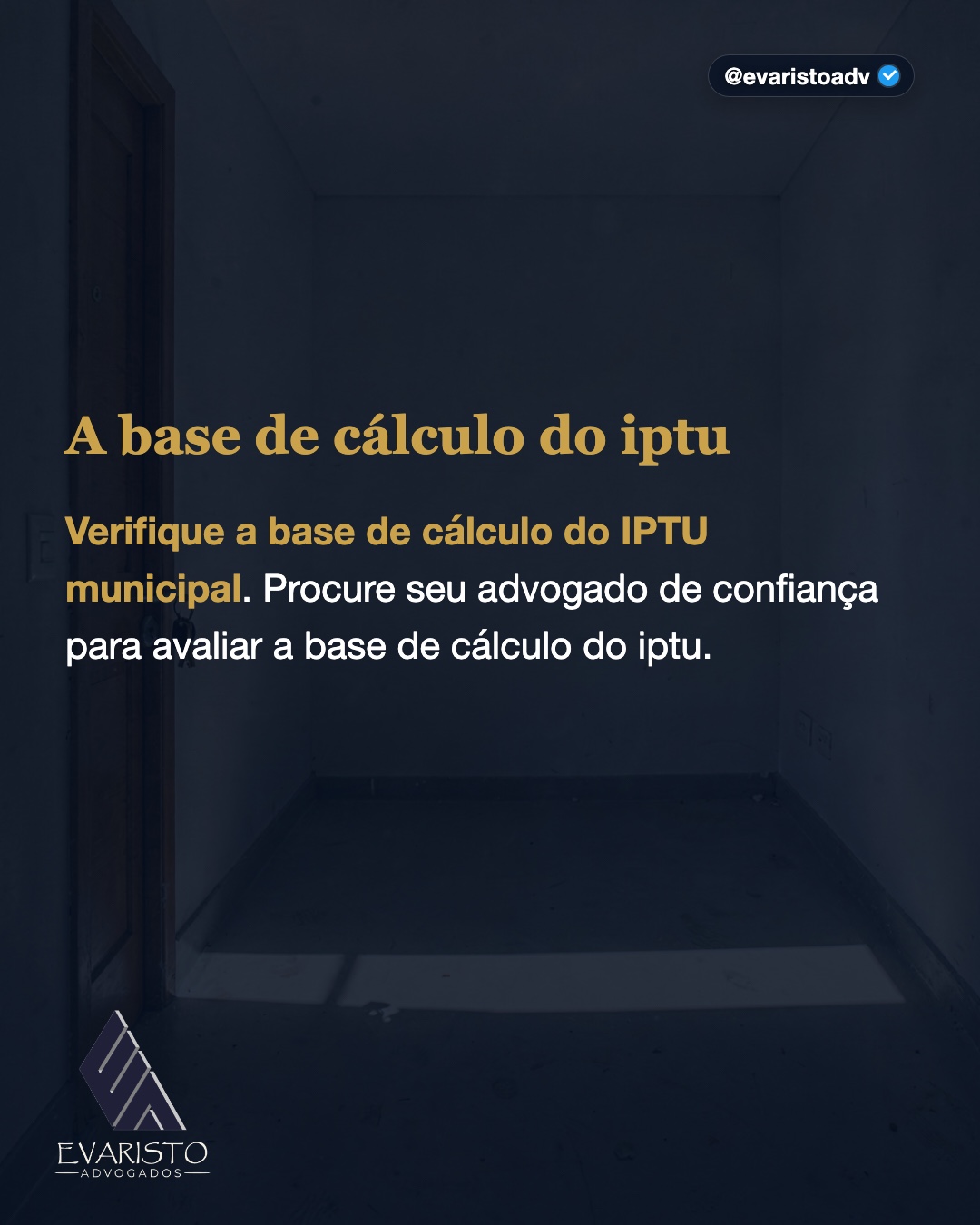 Arte 5 — A base de cálculo do iptu