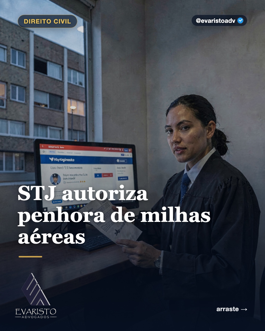 Capa do carrossel — STJ autoriza penhora de milhas aéreas