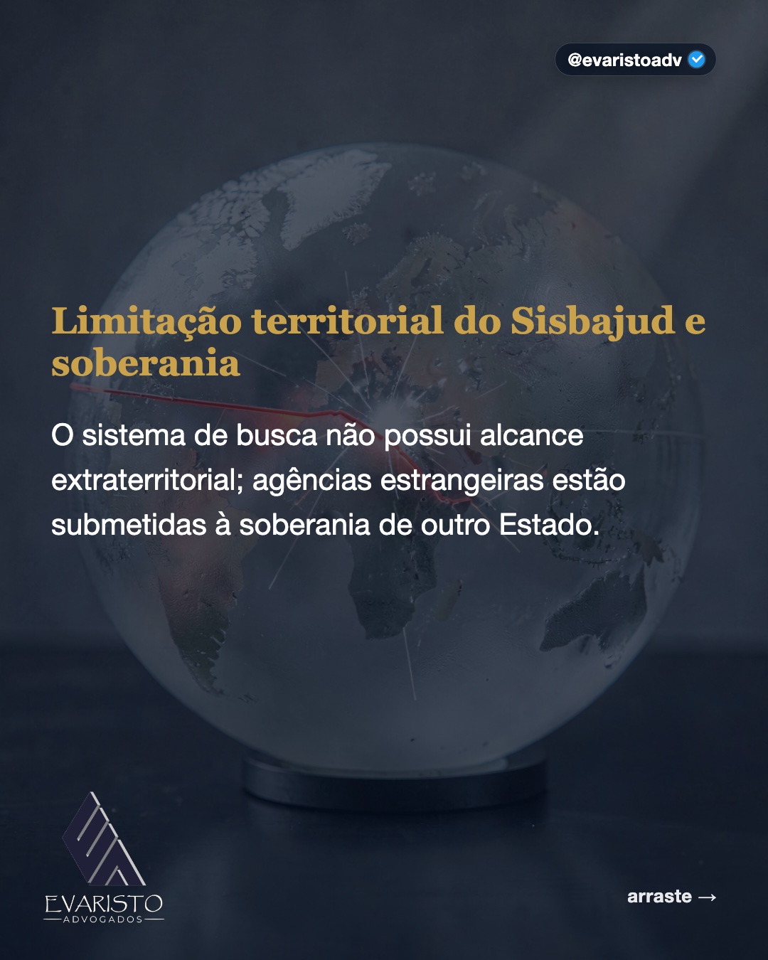 Arte 3 — Limitação territorial do Sisbajud e soberania