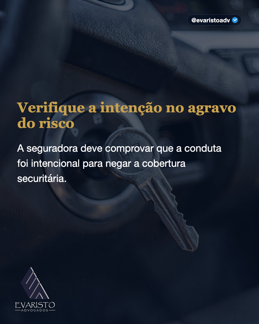 Arte 4 — Verifique a intenção no agravo do risco