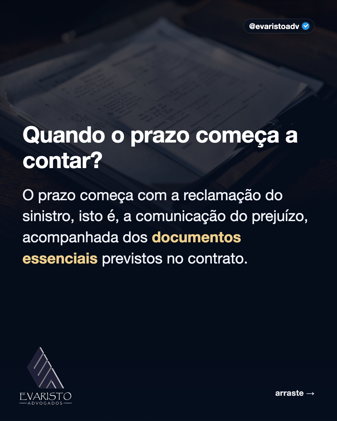 Arte 3 — Quando o prazo começa a contar?
