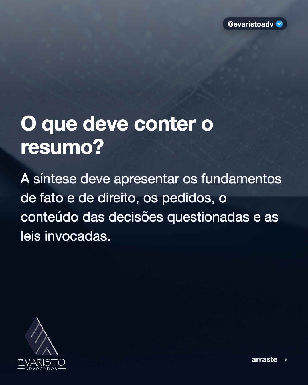 Arte 3 — O que deve conter o resumo?
