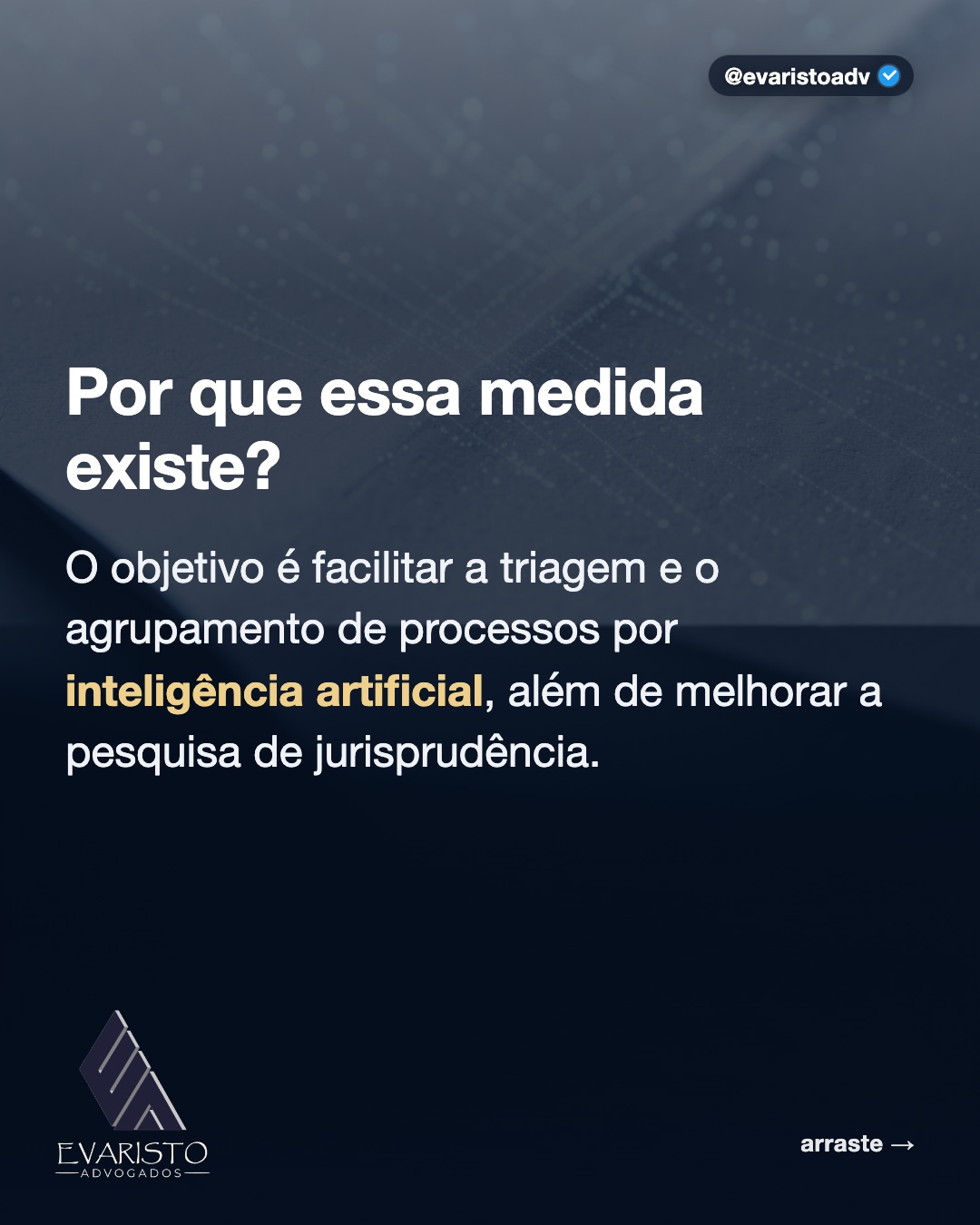 Arte 4 — Por que essa medida existe?