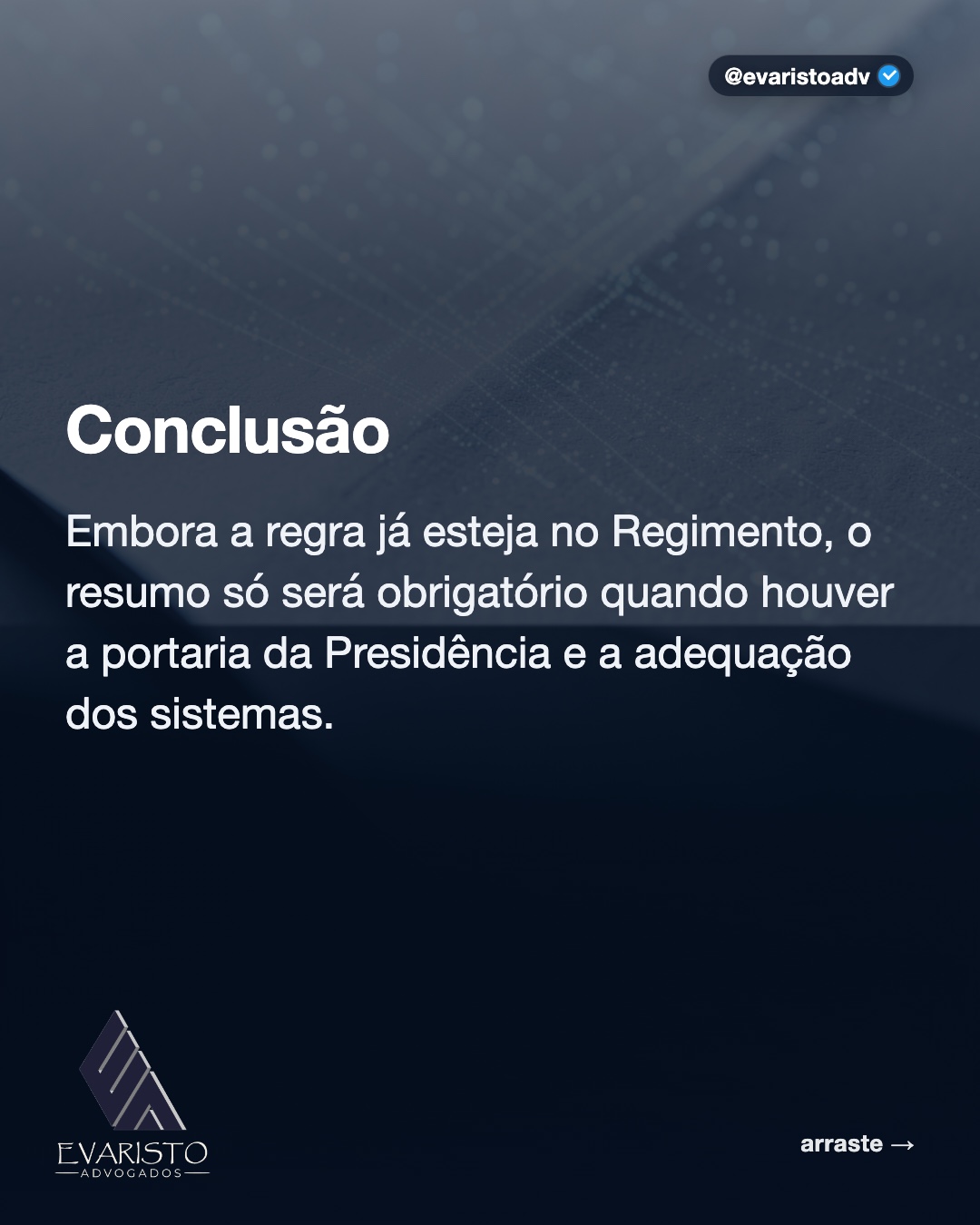 Arte 6 — Conclusão