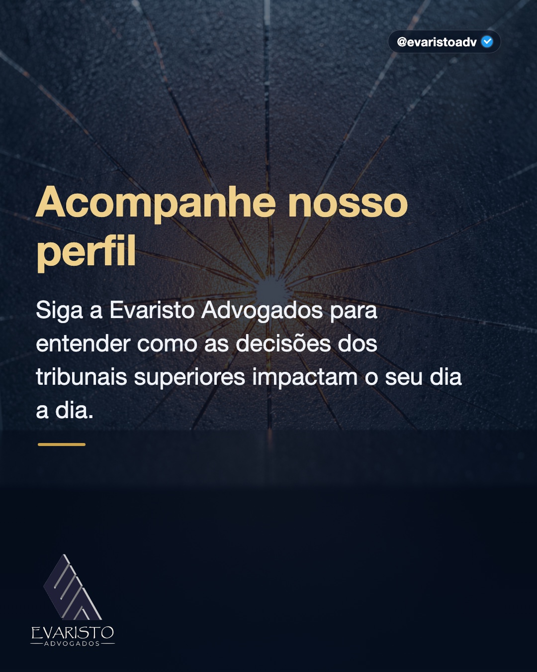 Arte 7 — Acompanhe nosso perfil