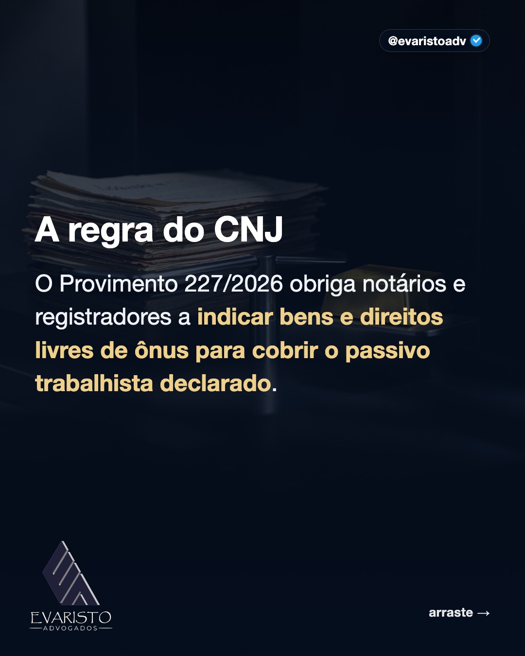 Arte 3 — A regra do CNJ
