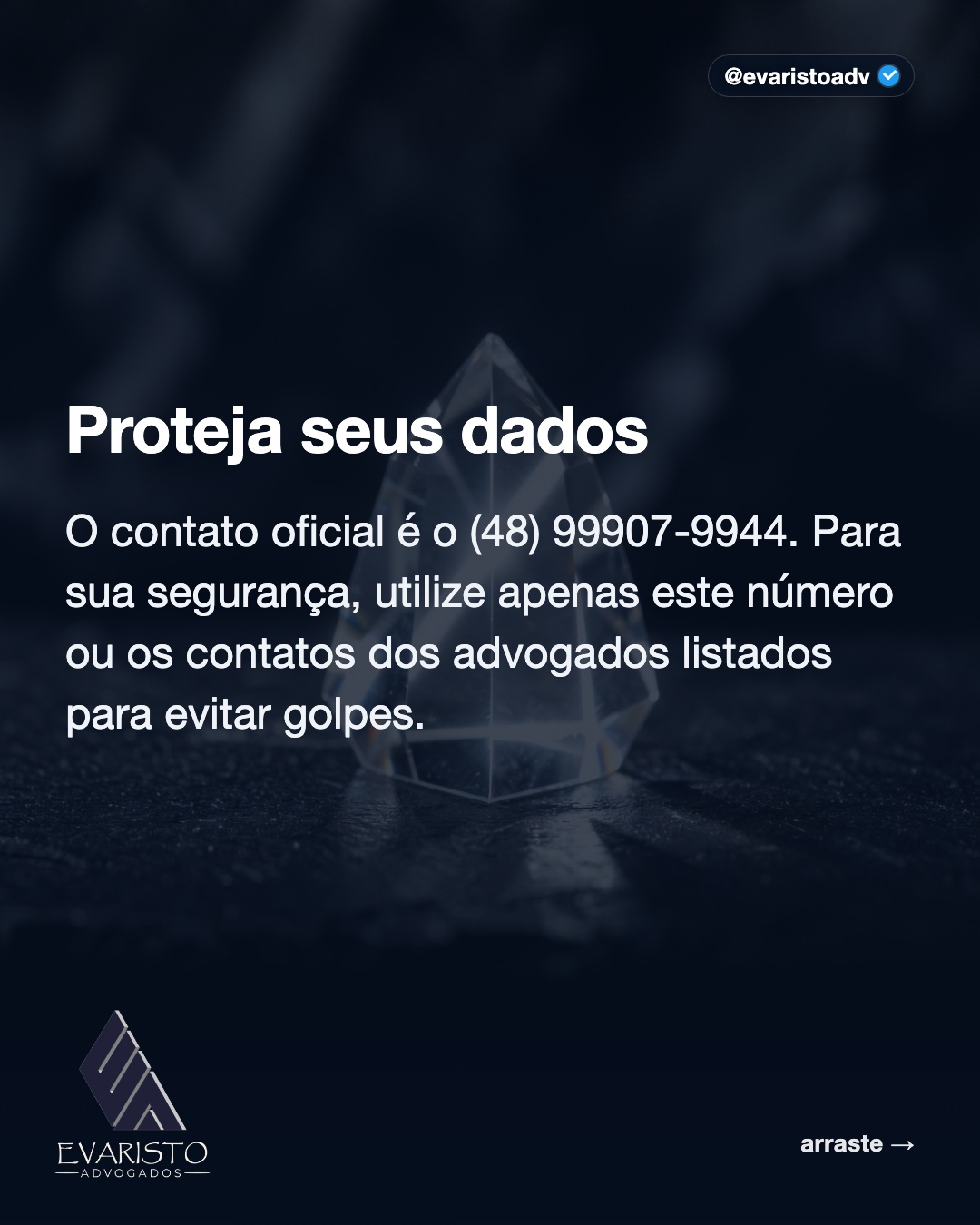 Arte 5 — Proteja seus dados
