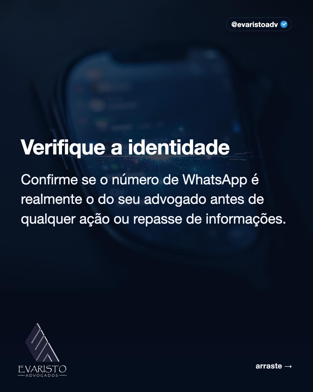 Arte 3 — Verifique a identidade