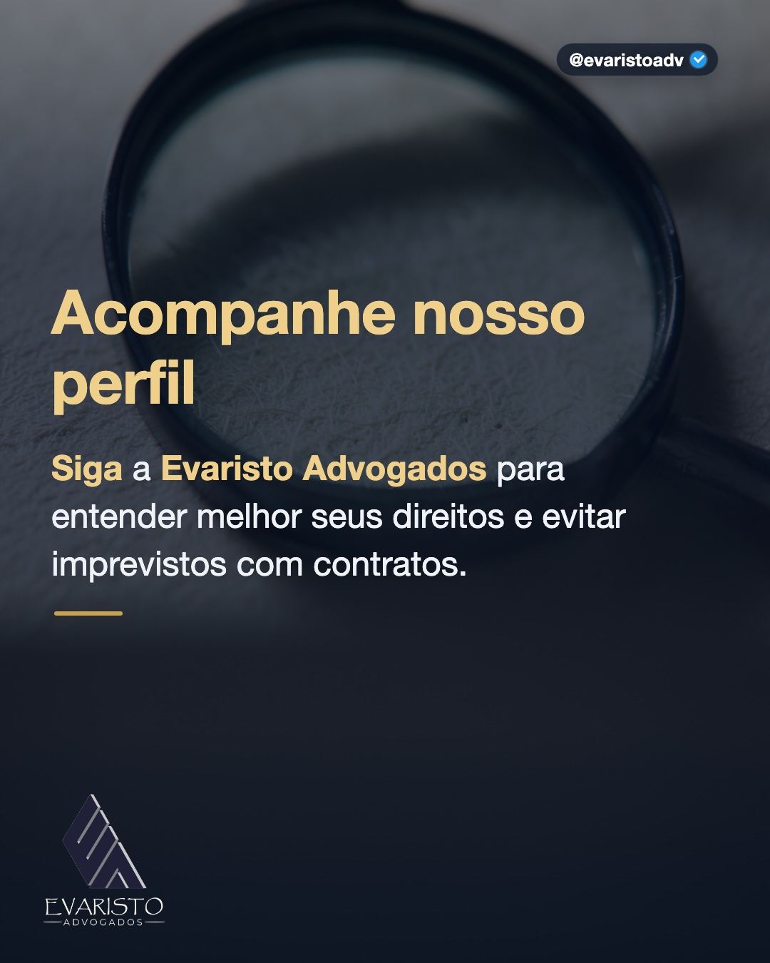 Arte 6 — Acompanhe nosso perfil