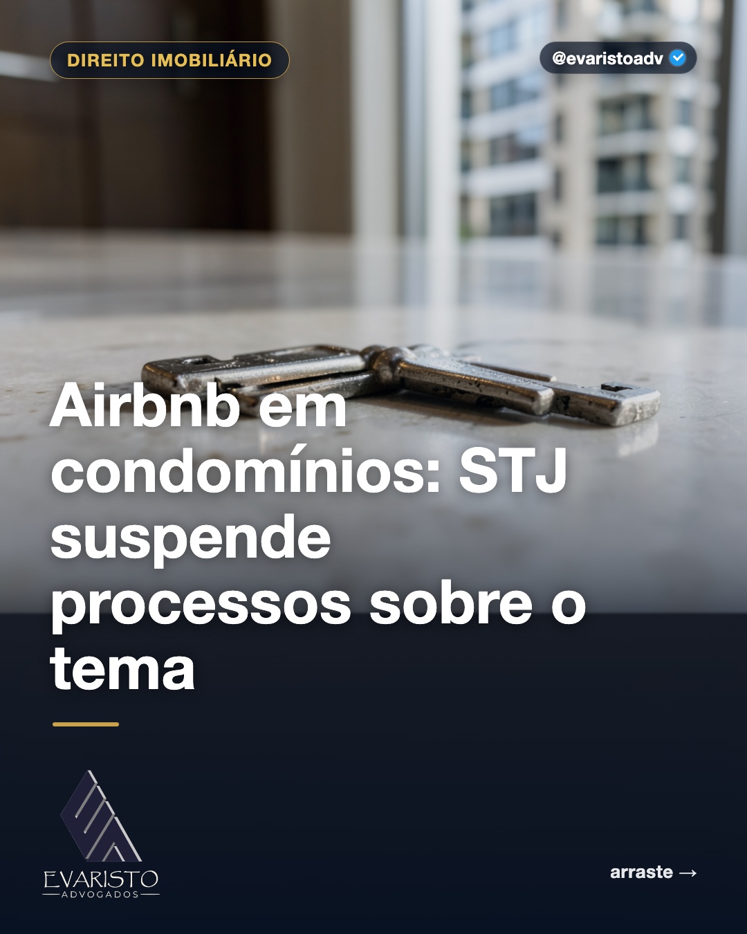 Capa do carrossel — Airbnb em condomínios: STJ suspende processos sobre o tema