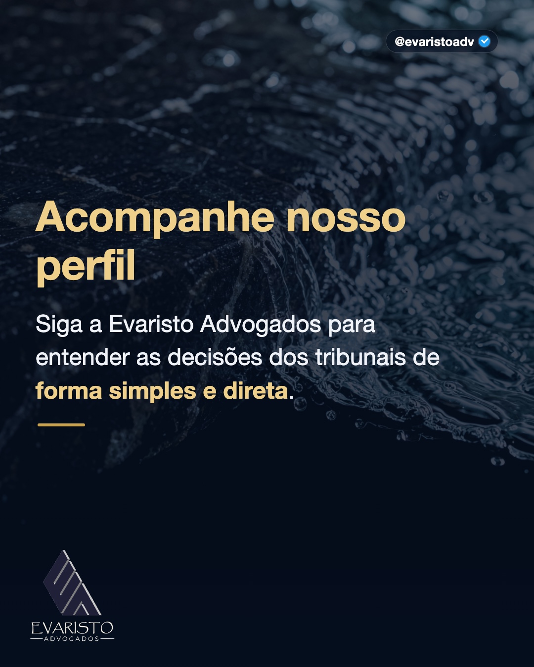 Arte 8 — Acompanhe nosso perfil