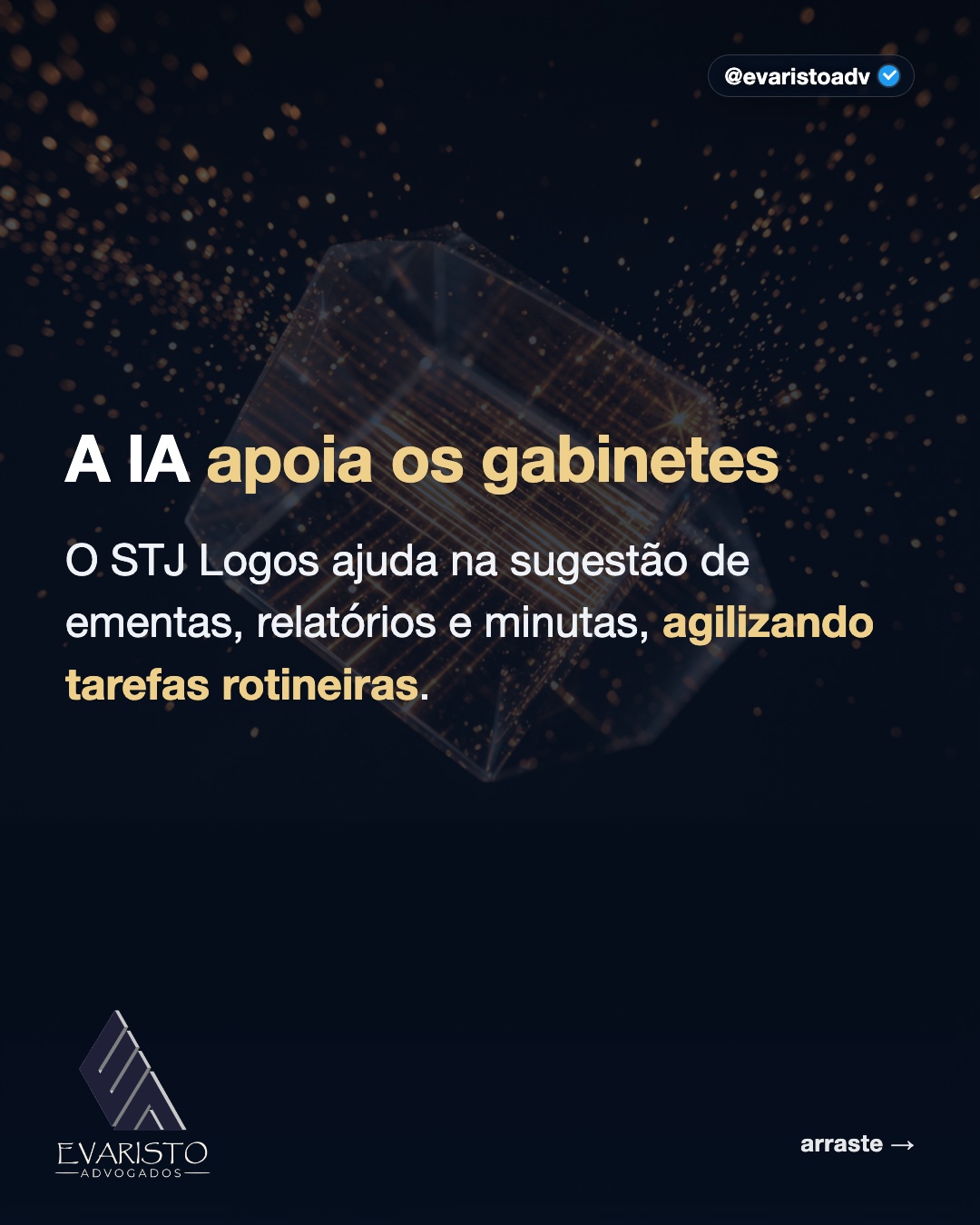 Arte 3 — A IA apoia os gabinetes