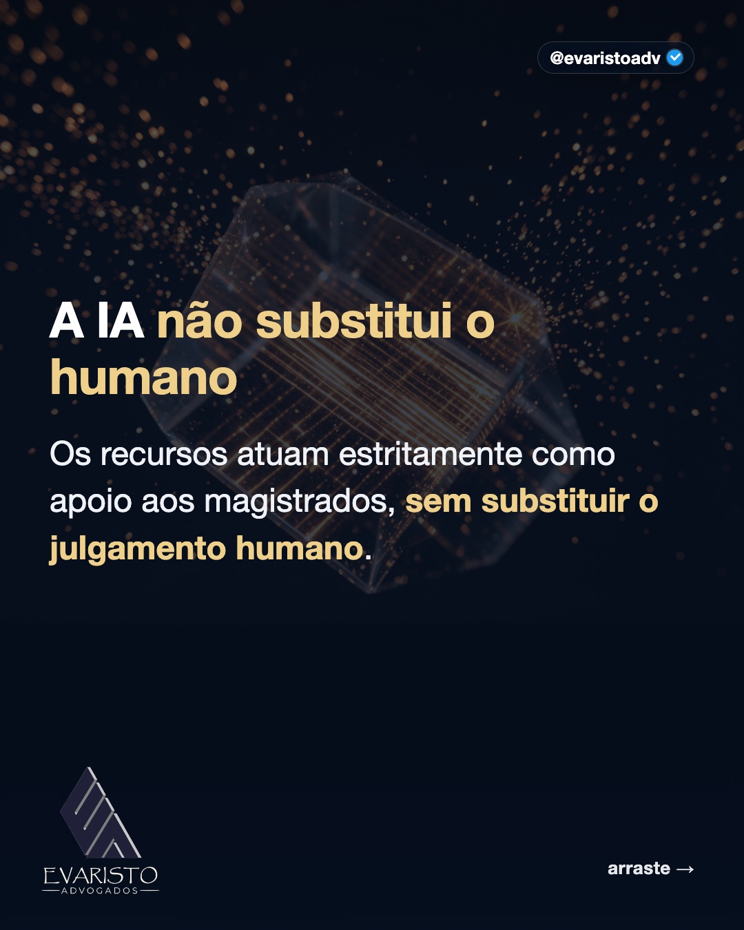 Arte 6 — A IA não substitui o humano