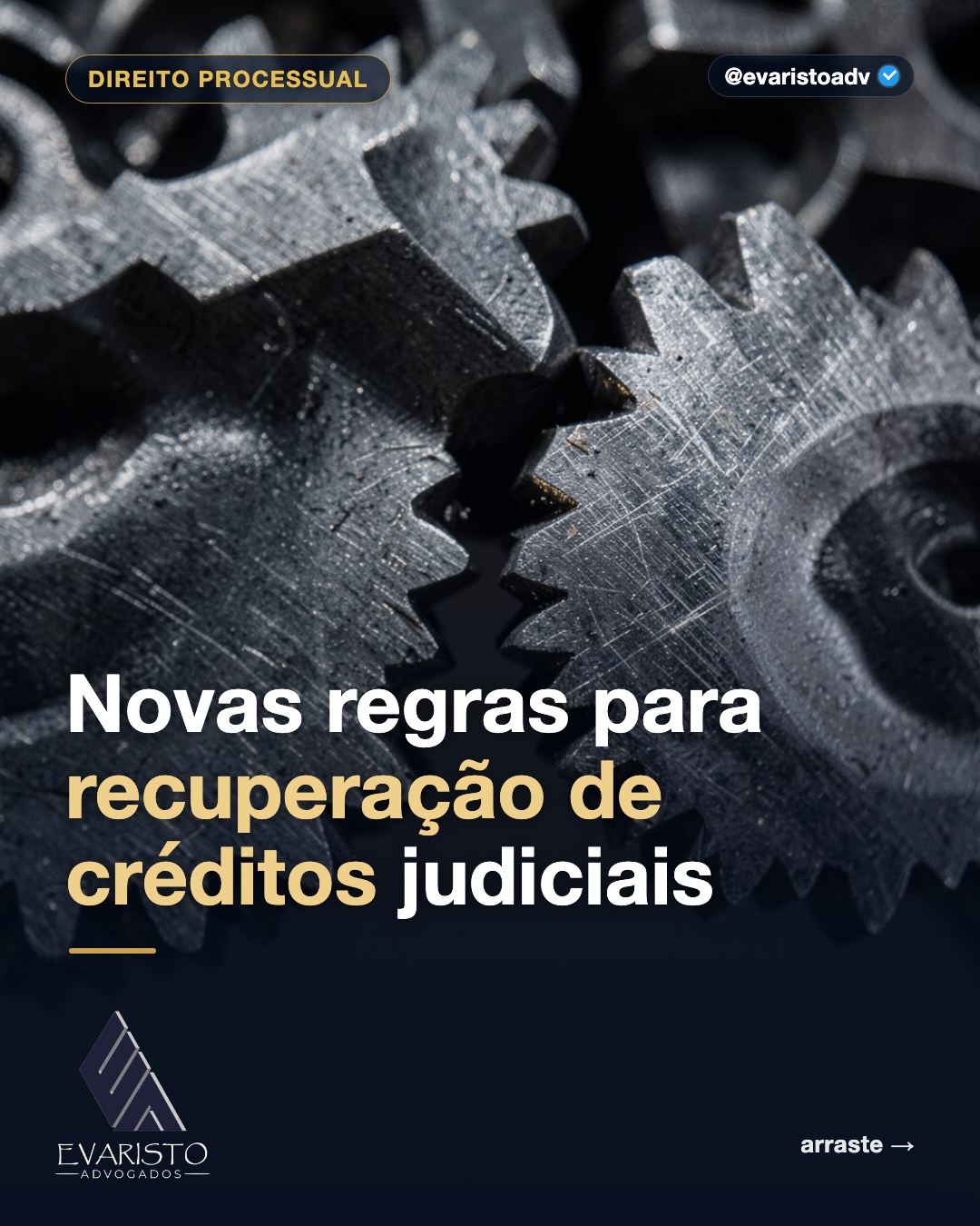 Capa do carrossel — Novas regras para recuperação de créditos judiciais