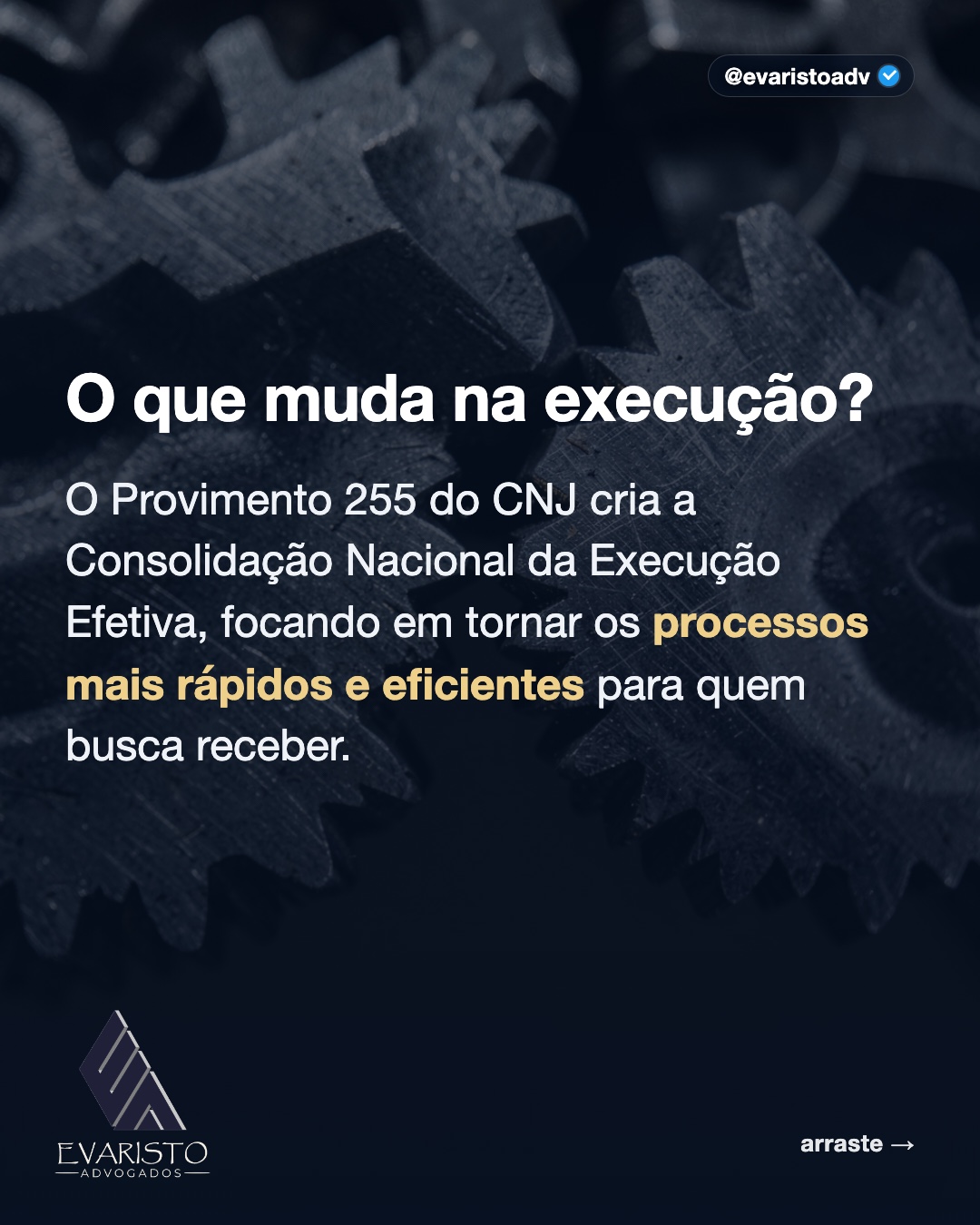 Arte 2 — O que muda na execução?