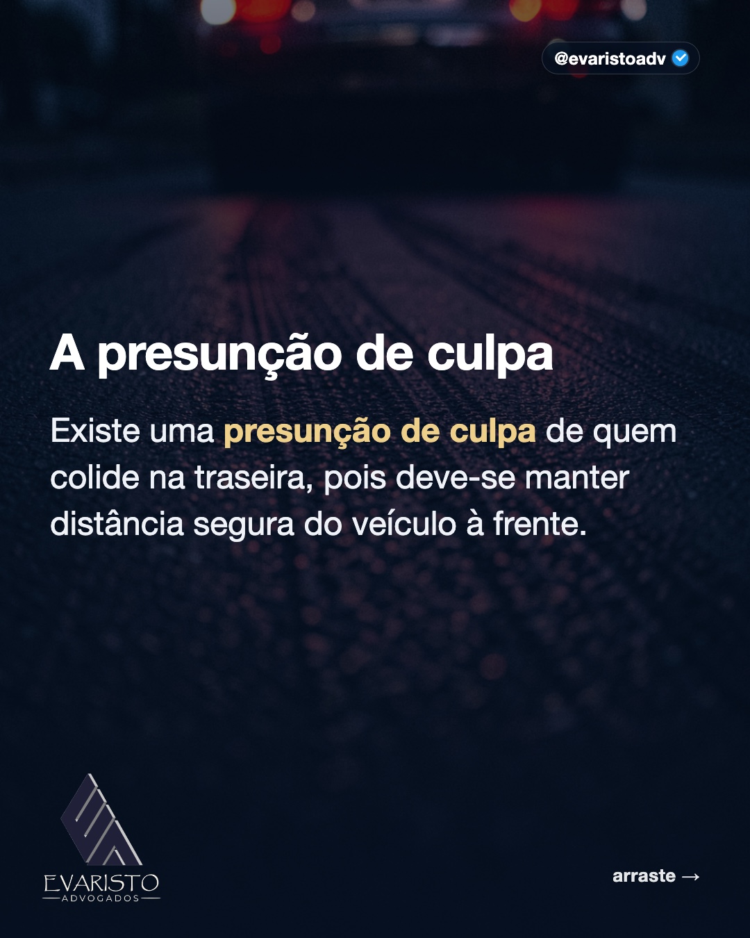 Arte 2 — A presunção de culpa
