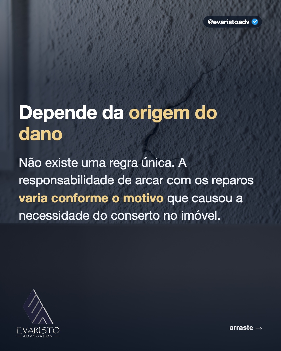 Arte 2 — Depende da origem do dano