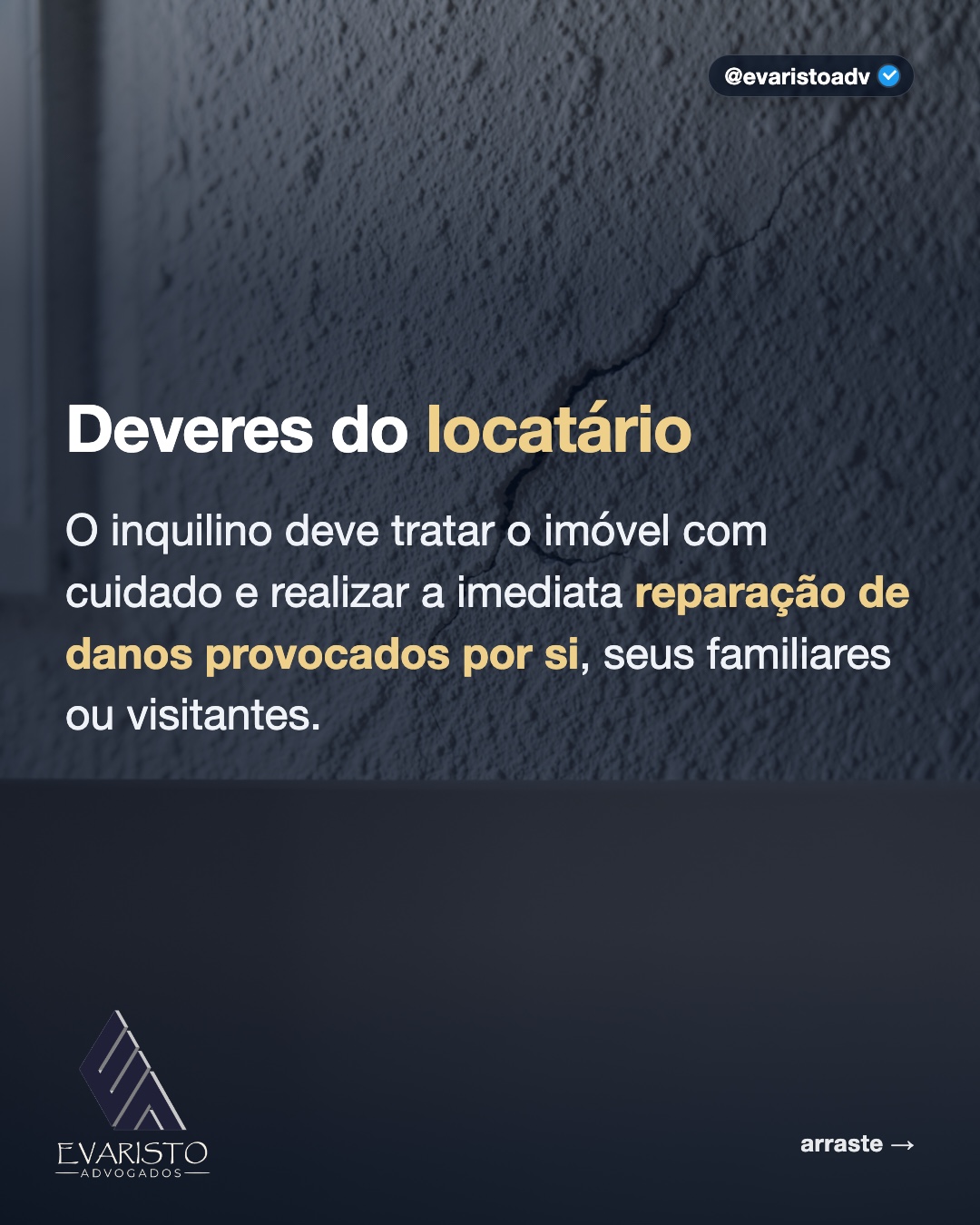 Arte 4 — Deveres do locatário