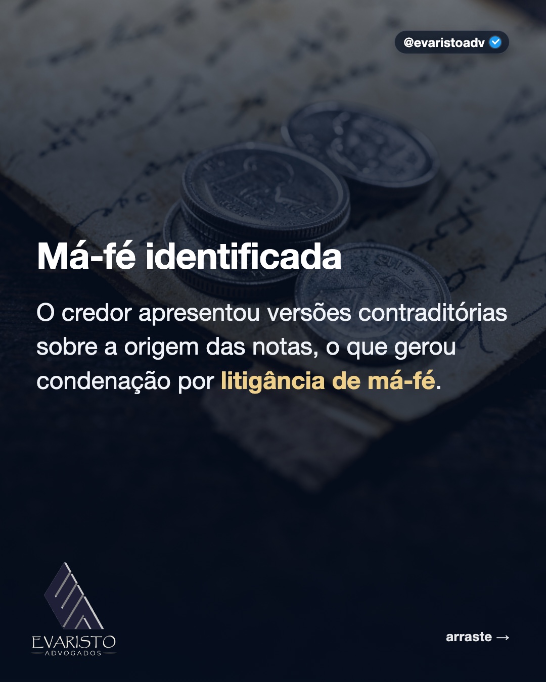 Arte 5 — Má-fé identificada