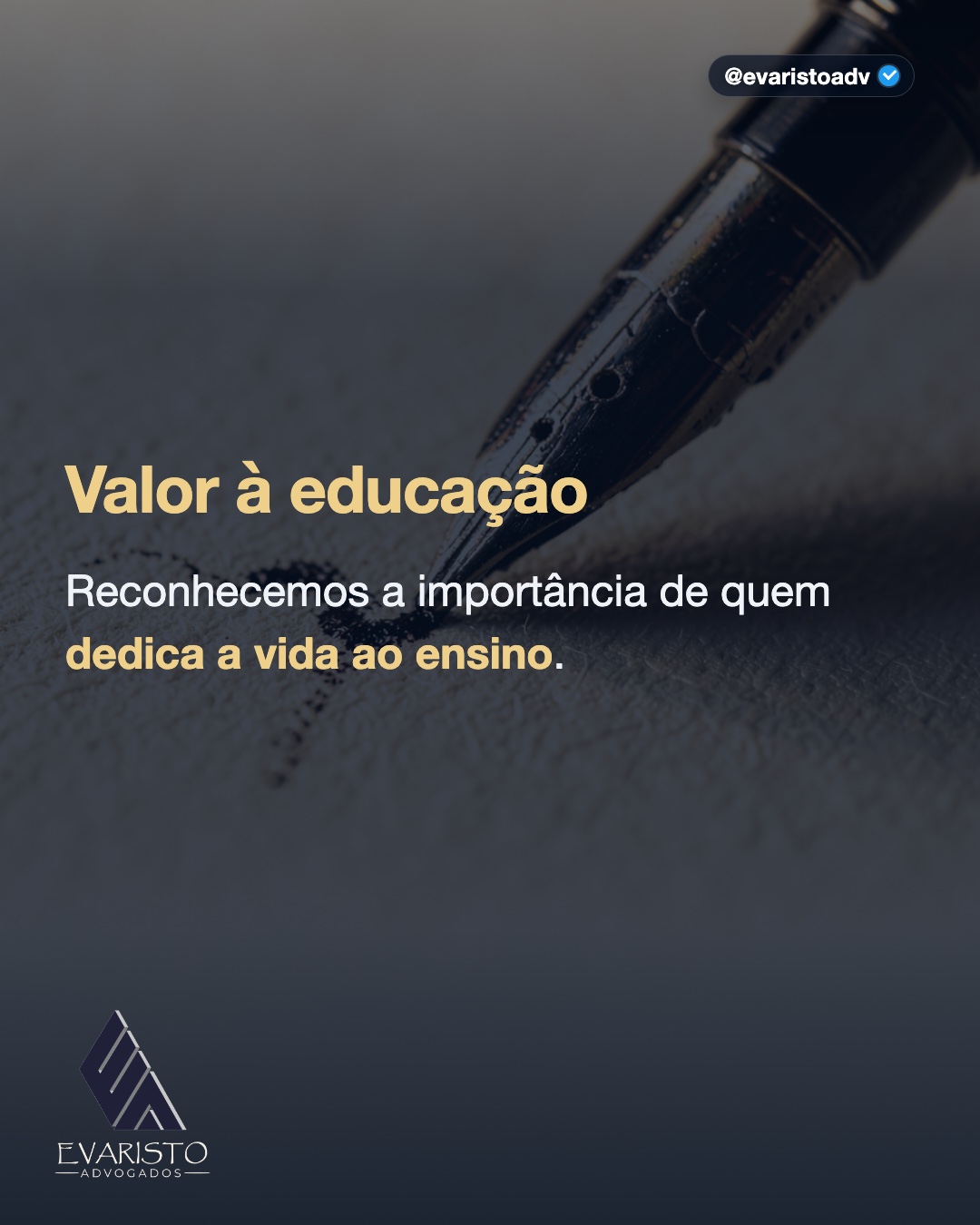 Arte 2 — Valor à educação