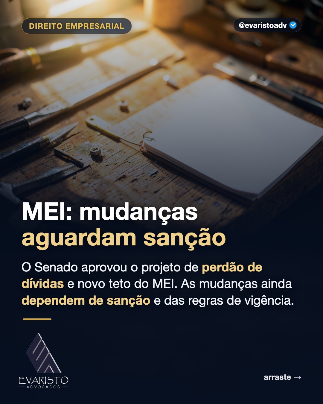 Capa do carrossel — MEI: mudanças aguardam sanção