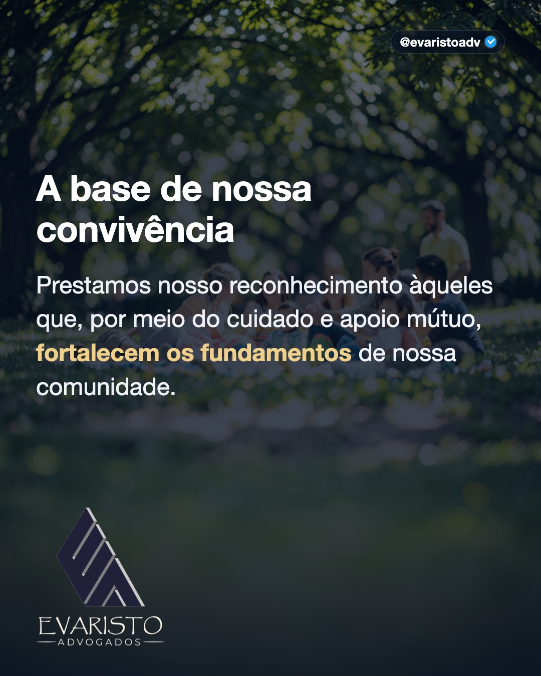 Arte 2 — A base de nossa convivência